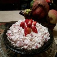 Fresh Strawberry Chilled Pie with Oreo Crust image