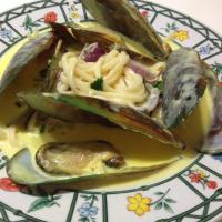 Mussels in Curry Cream Sauce_image