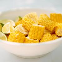 Corn on the Cob with Lime and Melted Butter_image