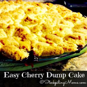 Easy Cherry Dump Cake Recipe - (4.4/5)_image
