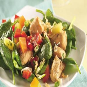 Tropical Salsa-Topped Chicken Salad_image