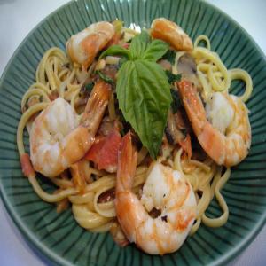 Linguine With Shrimp and Tomatoes_image