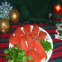 Danish Gravlaks (lox) Cured Salmon_image