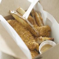 Oven-Fried Chicken Tenders and Fries image