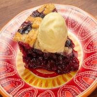 Blueberry Pie with Meyer Lemon Ice Cream image