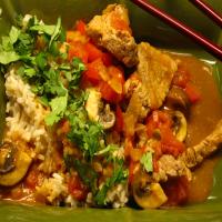 Red Curry Pork With Peppers_image
