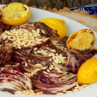 Grilled Radicchio with Lemon and Pine Nuts_image