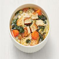 Curried Chicken Soup with Paneer image