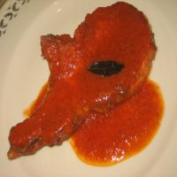 Pork Chops in Tomato Sage Sauce image