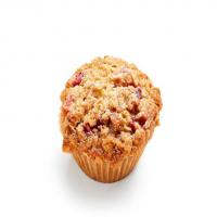 Strawberry-Rhubarb Crumble Muffins image