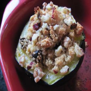 Acorn Squash Stuffed With Apple Couscous image