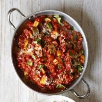 Tomato & courgette stew image