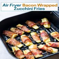Air Fryer Bacon Wrapped Zucchini Fries (or wedges)_image