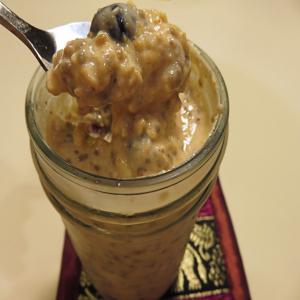 No Cook Overnight Oatmeal With Chia Seeds image