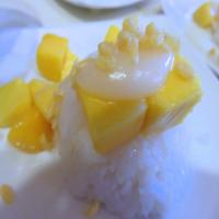 Thai Sticky Rice With Mangoes_image