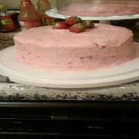 Granny's Strawberry Cake_image