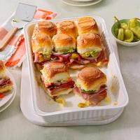 Hot Italian Party Sandwiches_image