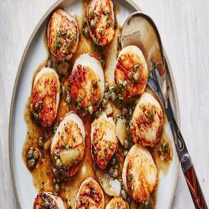 Seared Scallops with Brown Butter Recipe_image