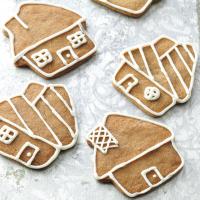 Gingerbread Cookies with Buttercream Icing image