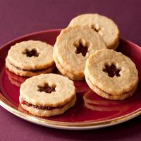 Hazelnut-Chocolate Linzer Cookies image