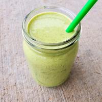 Green Banana and Peanut Butter Smoothie image