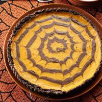 Chocolate Pumpkin Spider Tart image