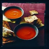 Chilled Red Bell Pepper and Habanero Soup image