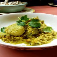 Kerala Scallop Curry image