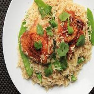 Coconut Rice With Chicken Thighs_image