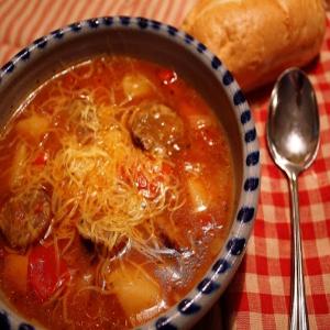 Slow Cooker Italian Sausage and Pepper Stew_image