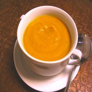 Butternut Squash Soup with Persimmon_image