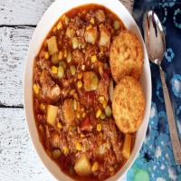 Brunswick Stew With Chicken, Potatoes, Corn, and Lima Beans Recipe_image