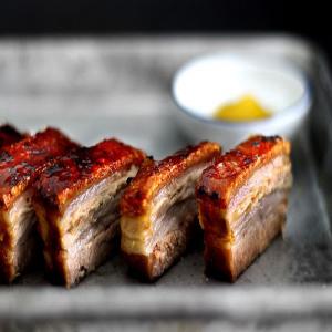 creme brulee pork belly confit Recipe on Food52_image