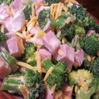 Broccoli Salad With Ham image