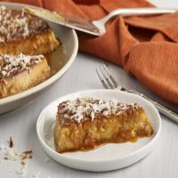 Mexican Cinnamon and Coconut Rompope Flan Recipe image