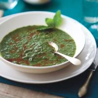 Spinach and Mint Soup image