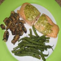 Baked Salmon With Dill Mustard Sauce image