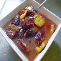 Vanilla Poached Plums image