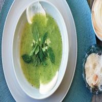 Chilled Melon, Cucumber, and Mint Soup image