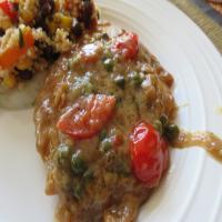 Pan Fried Tilapia With White Wine and Capers image