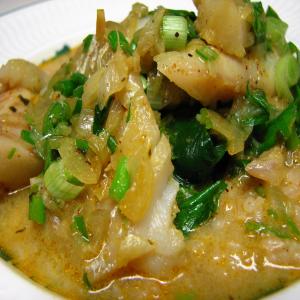 Thai-Style Tilapia With Coconut-Curry Broth_image