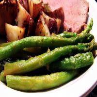 Apricot-Glazed Roasted Asparagus (Low Fat) image