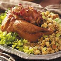 Roasted Pheasants with Oyster Stuffing image