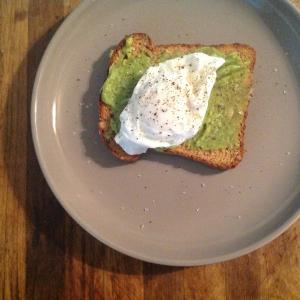 Poached Eggs & Smashed Avocado on Toast_image