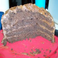Devil's Food Cake With Chocolate Mousse Buttercream_image
