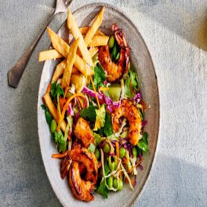 Gingery Shrimp Salad with Crispies_image