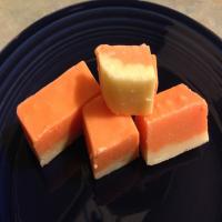 Orange White Chocolate Fudge image