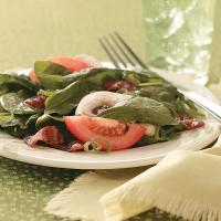 Hot Bacon Spinach Salad_image