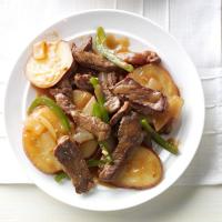 Pepper Steak with Potatoes image