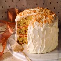 Coconut-Pecan Pudding Cake_image